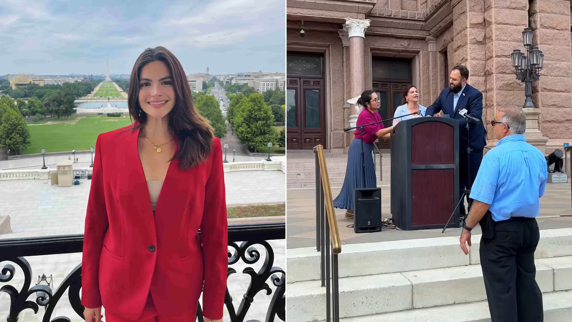 Valentina Gomez Disrupts Muslim Rally At Texas Capitol With Anti Islam Speech