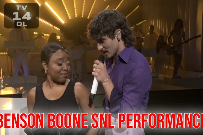 Benson Boone Serenades Quinta Brunson And Flips Over Her On Snl Benson Boone Serenades Quinta Brunson And Flips Over Her On Snl