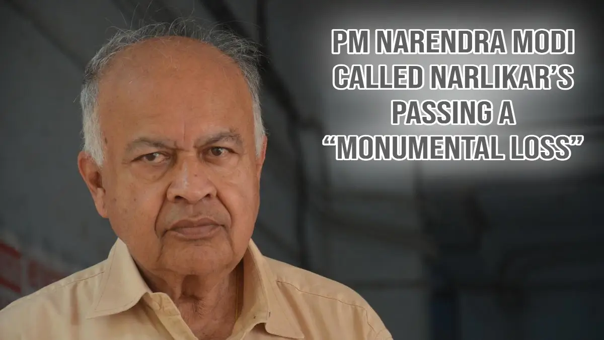 Jayant Narlikar Indian Astrophysicist Dies At 87