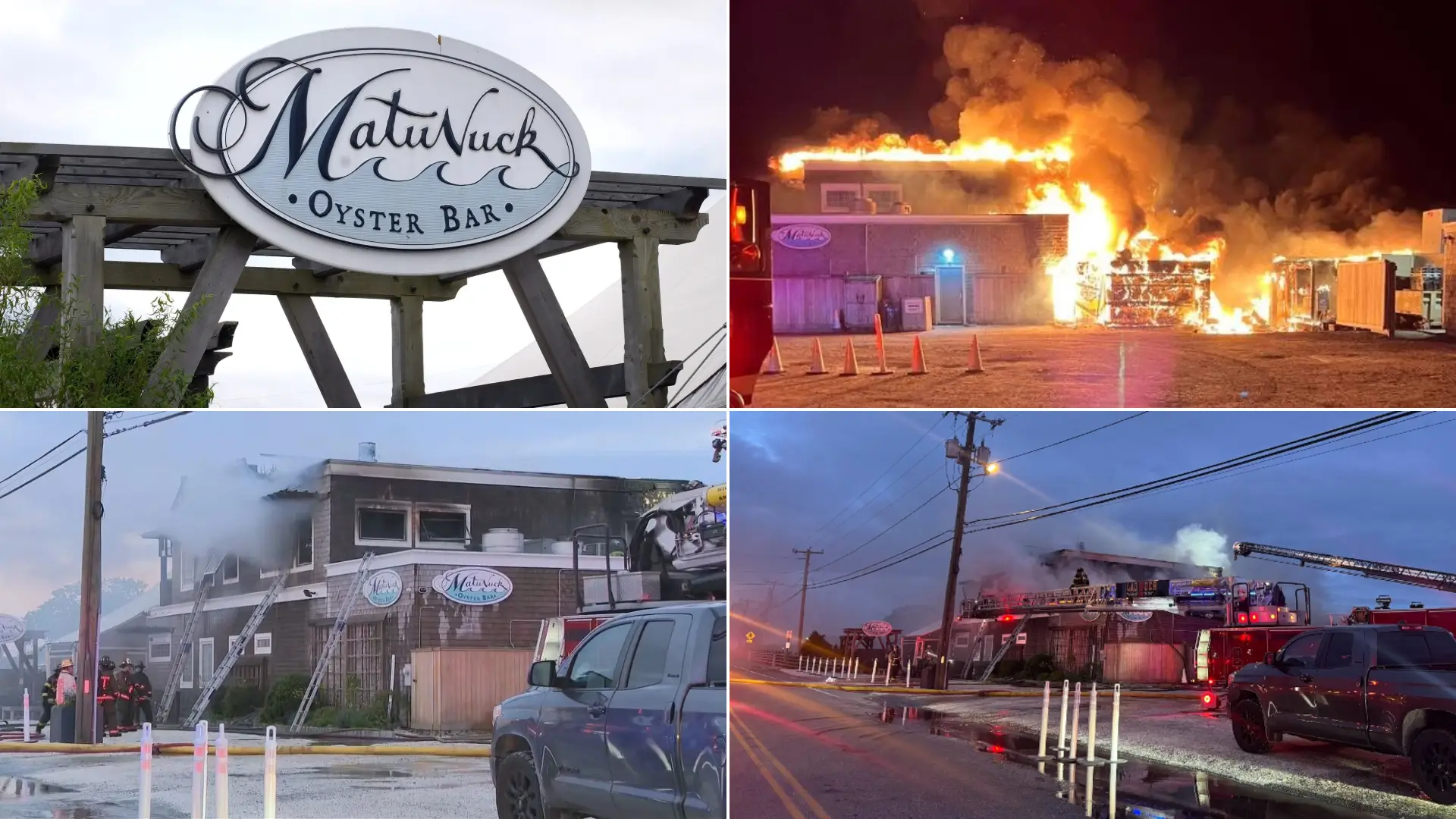 Fire Damages Matunuck Oyster Bar In South Kingstown Before Memorial Day Weekend