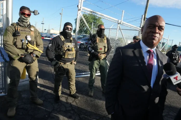 Newark Mayor Ras Baraka Arrested At Ice Facility In Bold Protest Newark Mayor Ras Baraka Arrested At Ice Facility In Bold Protest