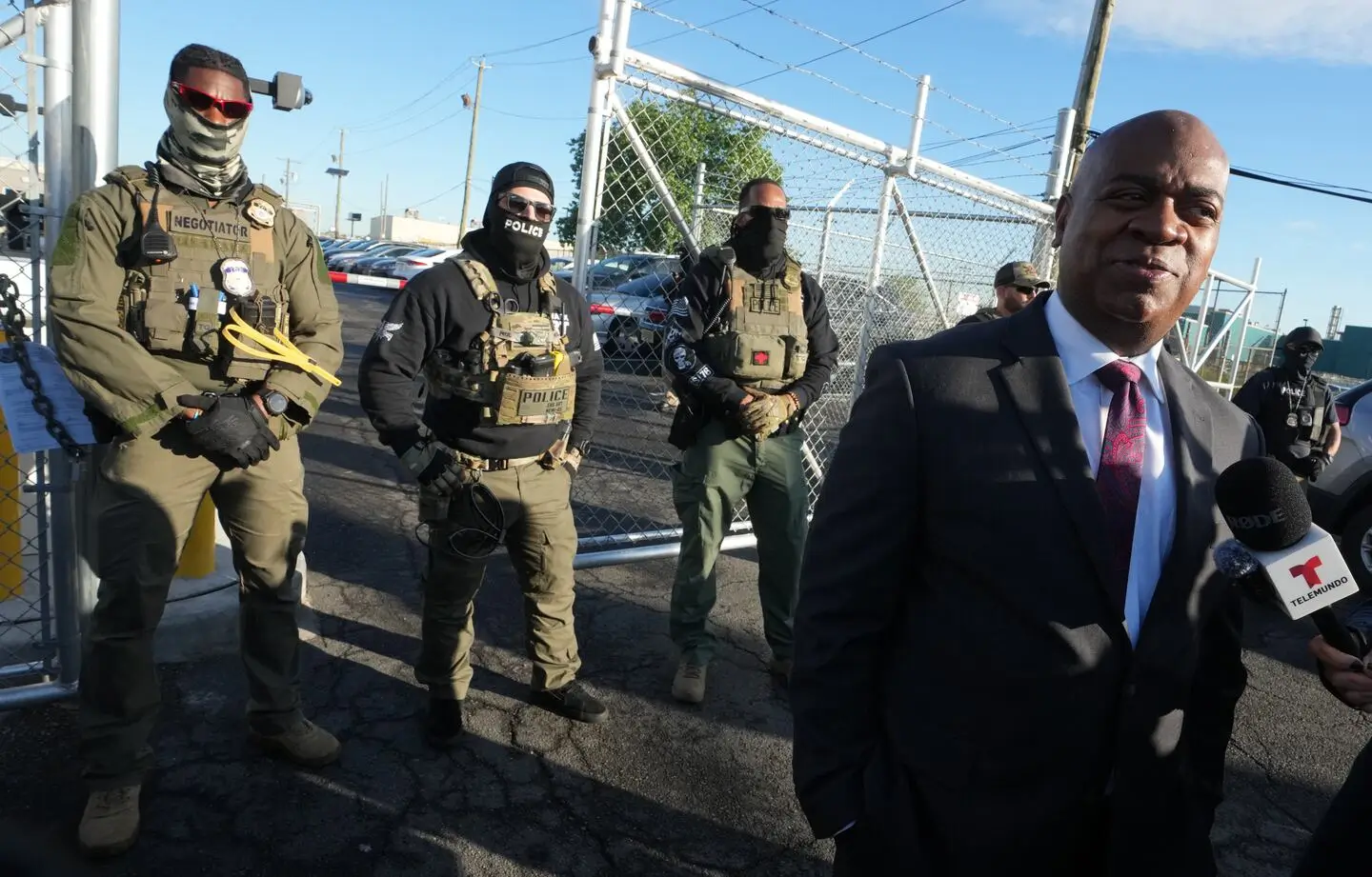 Newark Mayor Ras Baraka Arrested At Ice Facility In Bold Protest