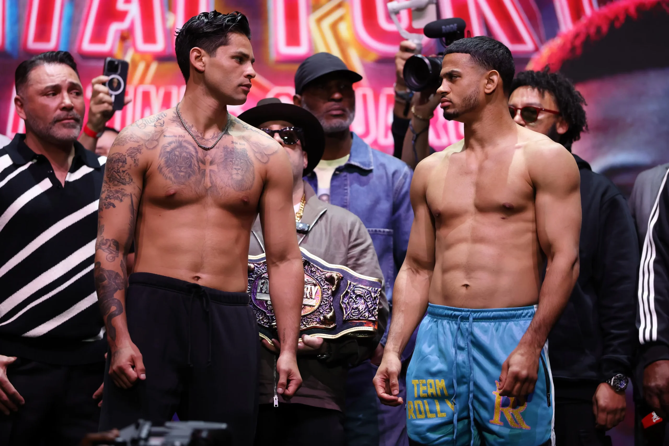 Rolly Romero Defeats Ryan Garcia To Win Wba Welterweight Title In Times Square
