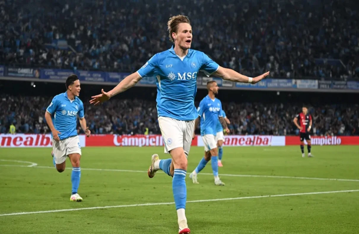 Scott Mctominay Shines As Napoli Win Serie A In Dramatic Season Finale