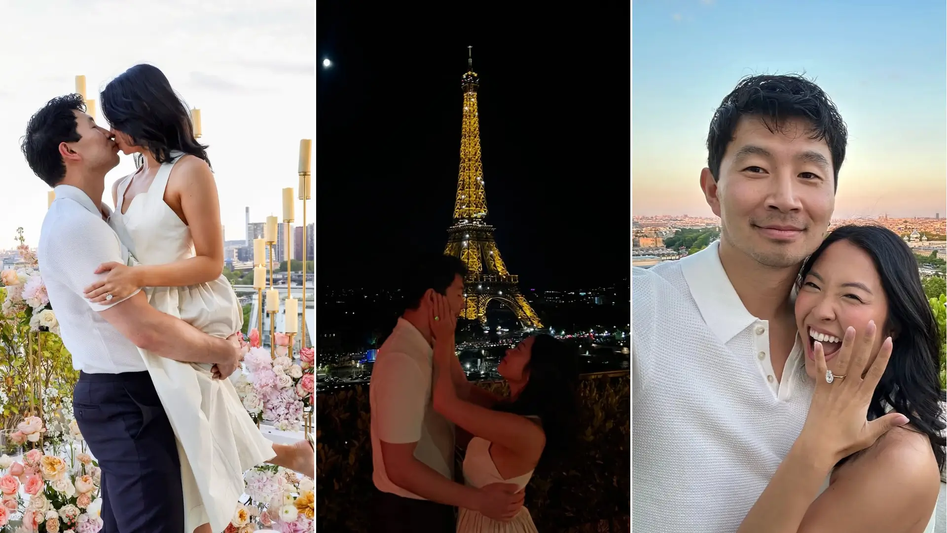 Simu Liu Engaged To Allison Hsu After Romantic Paris Proposal