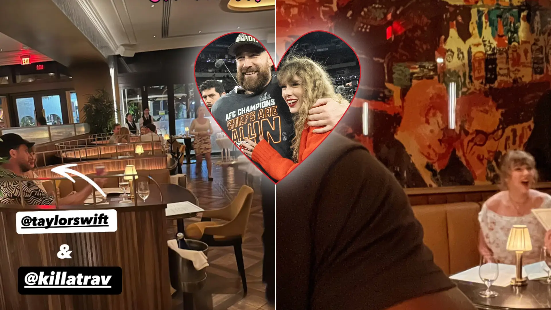 Taylor Swift And Travis Kelce Spotted On Romantic Date Night In West Palm Beach Florida