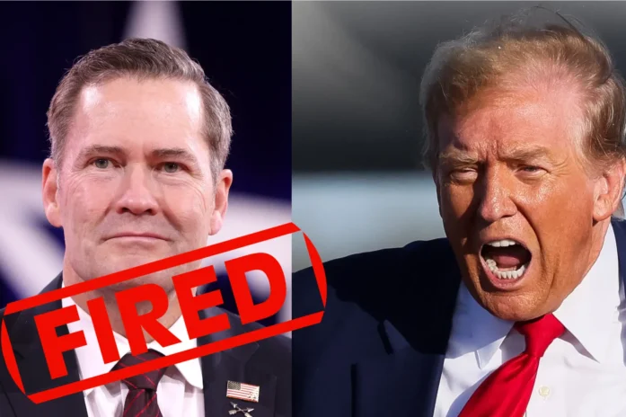 Trump Fires National Security Adviser Mike Waltz After Signal Chat Leak Trump Fires National Security Adviser Mike Waltz After Signal Chat Leak