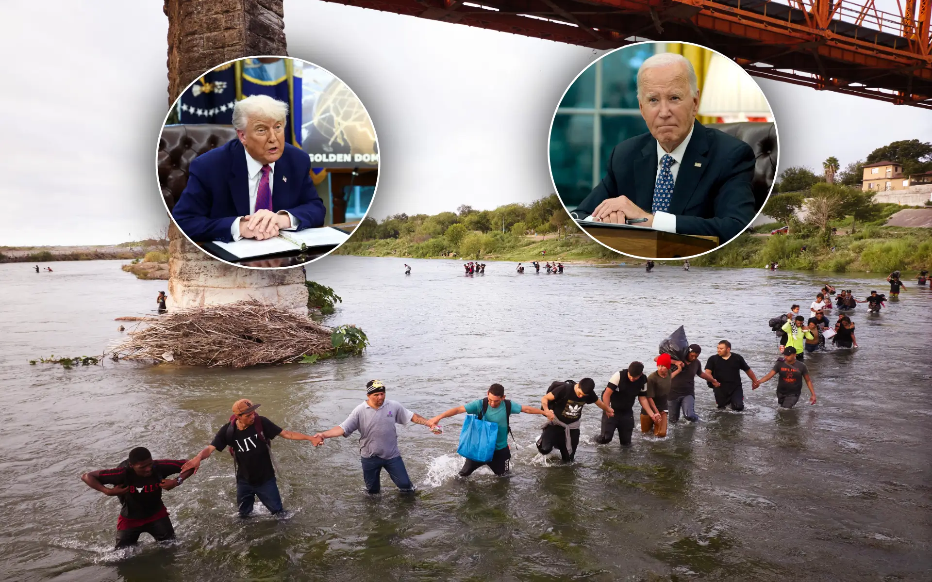 Trump Claims ‘treasonous Thugs’ Exploited Biden’s Decline To Push Open Borders: ‘it’s Treason’