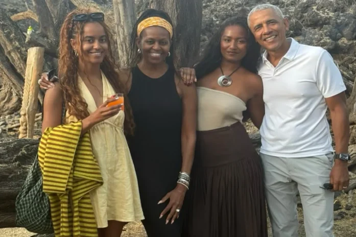 Barack And Michelle Obama Celebrate Sasha’s 24th Birthday With New Family Photo Barack And Michelle Obama Celebrate Sashas 24th Birthday With New Family Photo