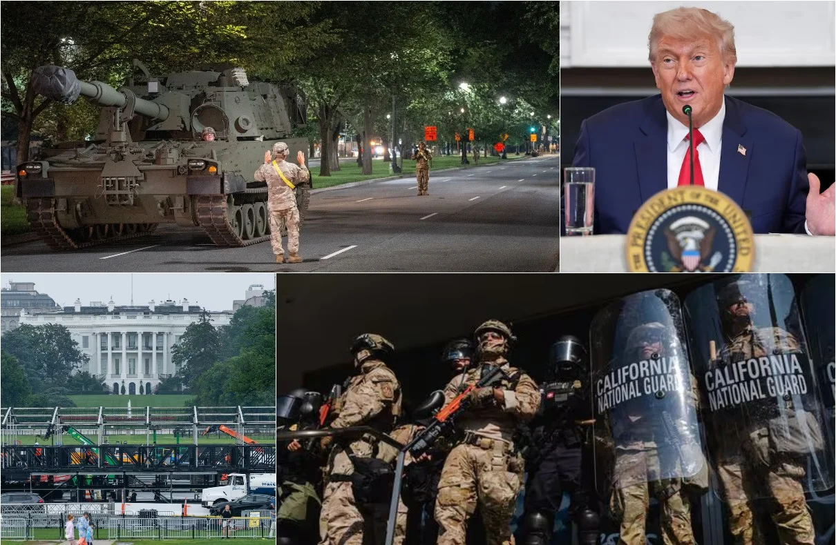 Donald Trumps Birthday Military Parade Faces Protests In Washington Dc