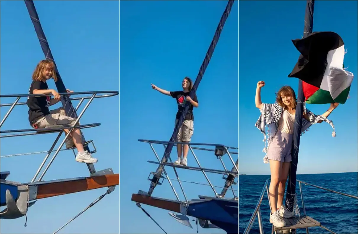 Greta Thunberg On Gaza Aid Ship As Israel Prepares Military Interception