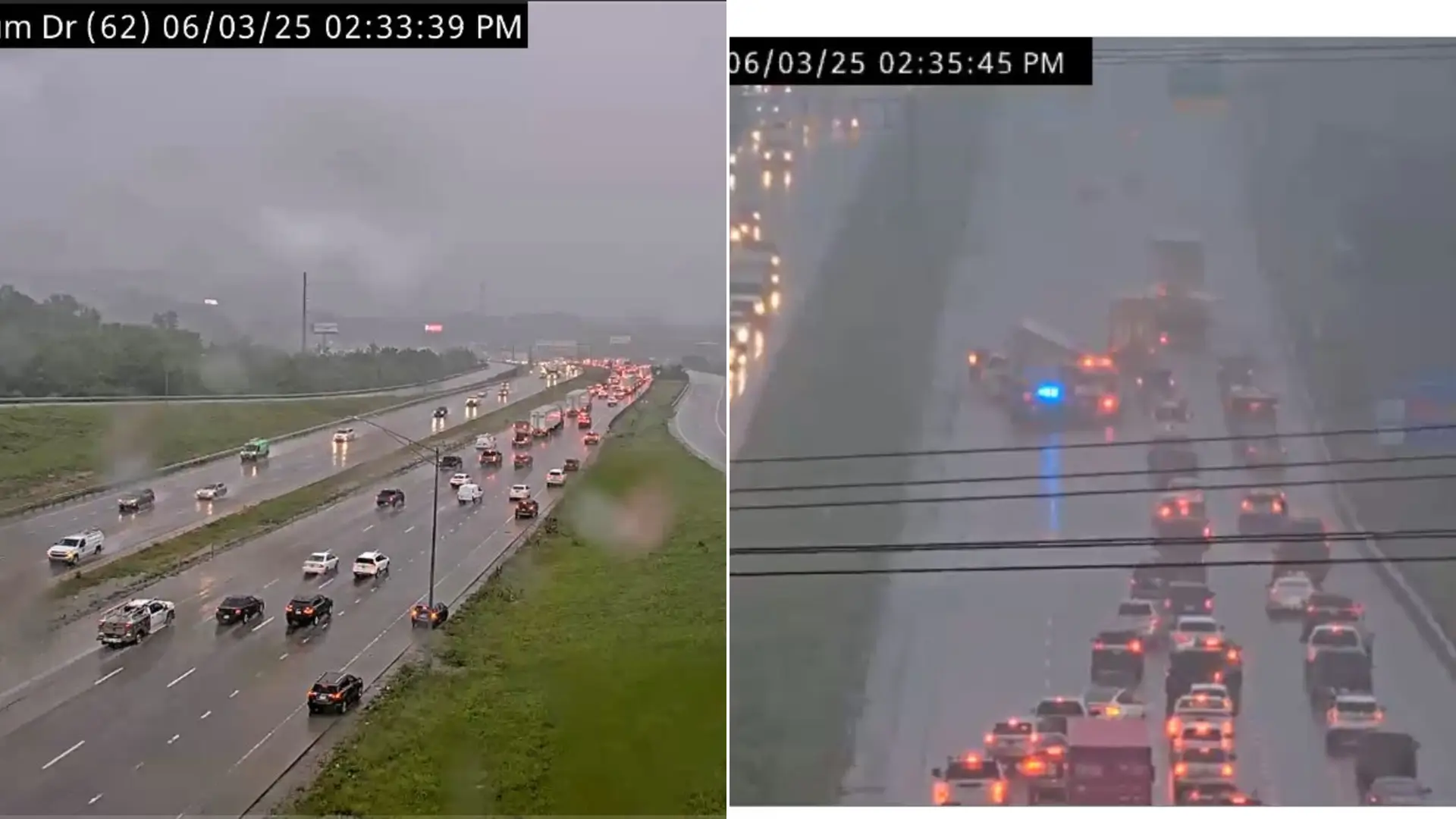 Fierce Winds Blow Over Semi Trucks In Kansas City Area Prompt Road Closures