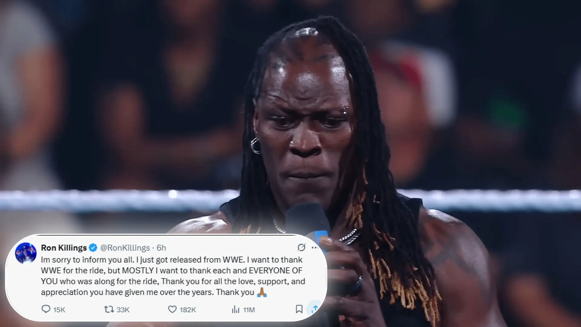 R Truth Just Got Released From Wwe After 17 Years  Thanks For The Memories