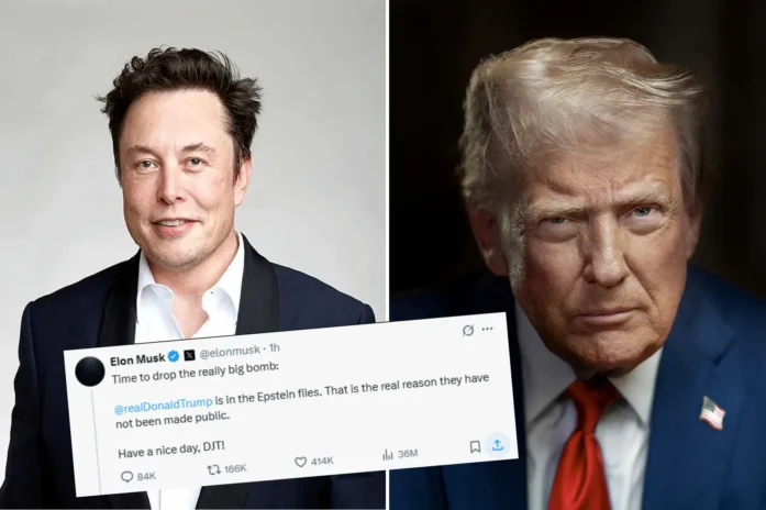 Musk Says Trump Was Named In Epstein Docs: “really Big Bomb” Musk Says Trump Was Named In Epstein Docs really Big Bomb